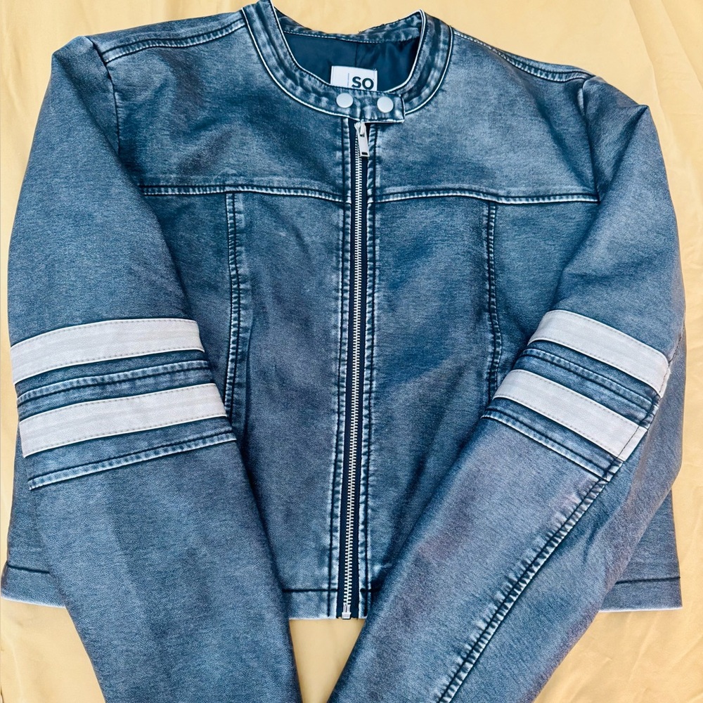 SO Black/gray Bomber Jacket
